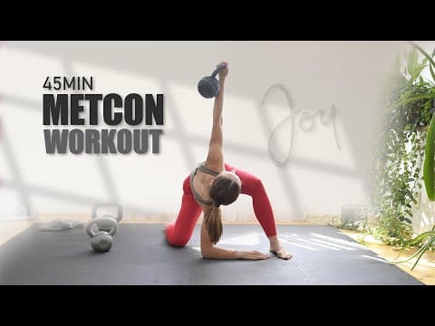 45 Min METCON Workout: Full Body Mobility & Functional Training