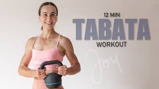 12 Min Kettlebell TABATA | Full Body Fat-Burning HIIT at Home