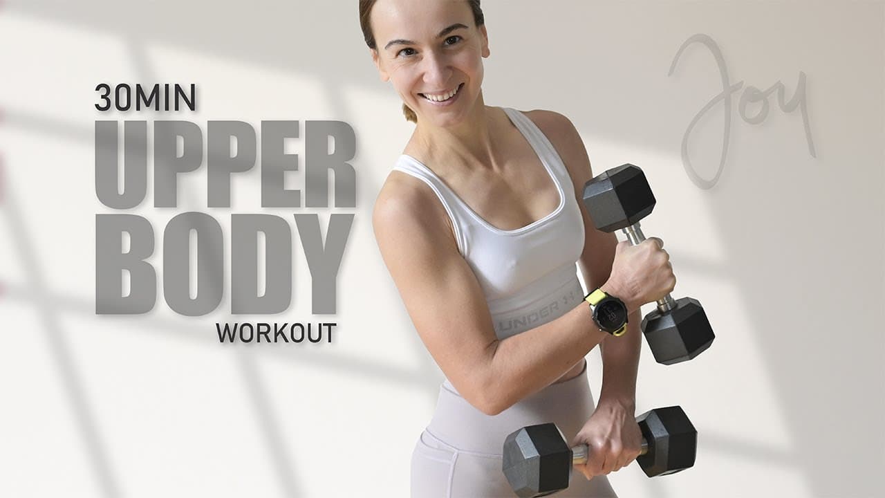 30 Min UPPER BODY Workout | No Planks | No Push-ups