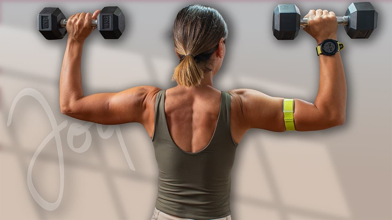20 Min BACK and SHOULDERS Strength Workout with Dumbbells