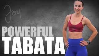 15 Min POWER TABATA Full Body Workout