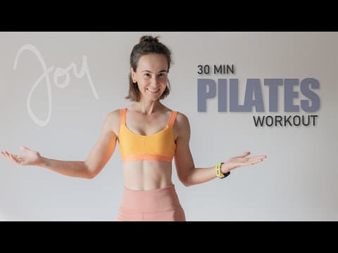 30 Min Pilates for CORE, ABS and BACK Strength | Gentle on the Lower Back and Neck