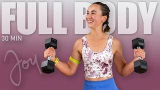 30 Min Sculpt Program Day 4 Dumbbell Superset | FULL BODY Workout workout thumbnail