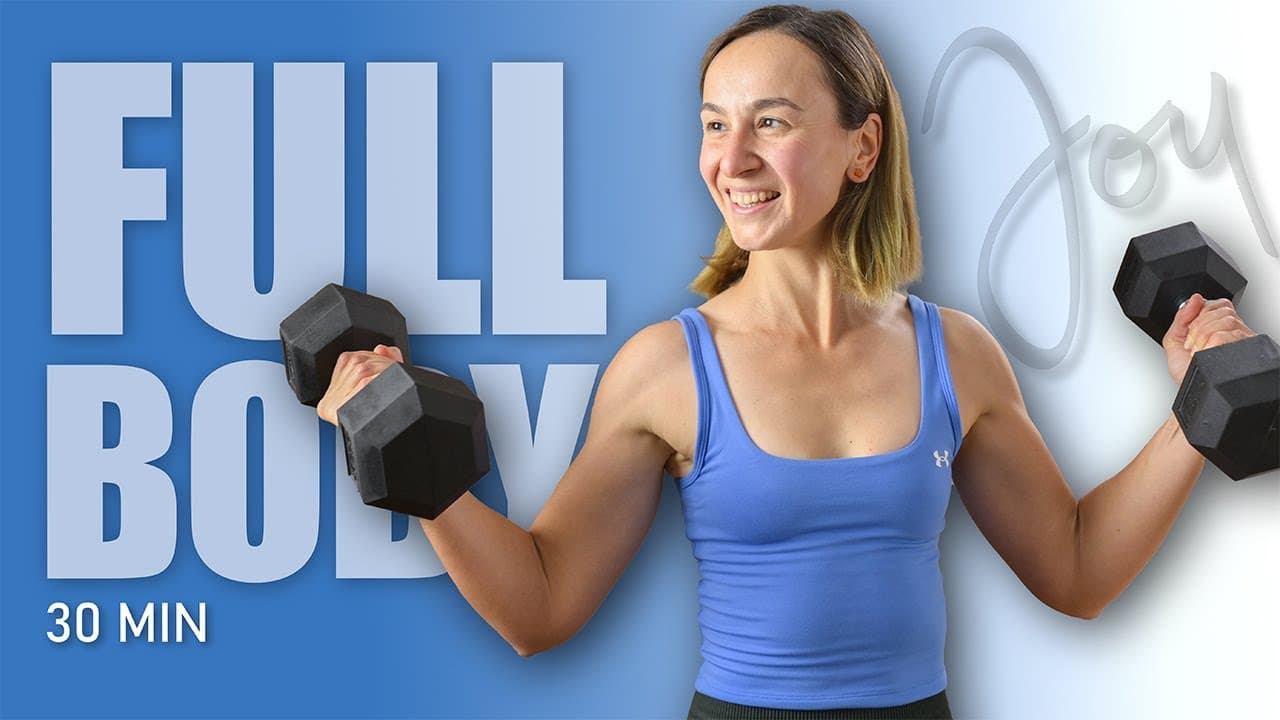 30 Min FULL BODY Workout with Dumbbells