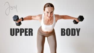 25 Min Standing ARMS, SHOULDERS and BACK with Dumbbells | Cardio Workout