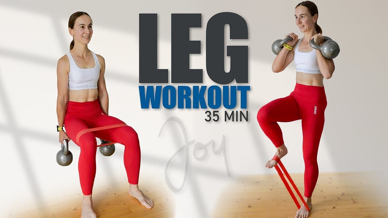 35 Min LEG Workout - Knee Friendly | No Squats | No Lunges | No Jumping