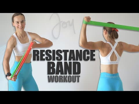 35 Min Resistance Band Workout | FULL BODY | Low Impact