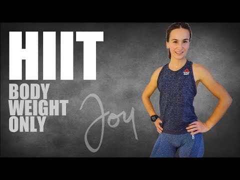 HIIT Bodyweight Workout | 15 Minutes | No Repeats