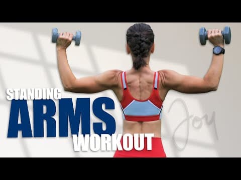 20 Minutes Standing ARM Workout | No push-ups | Upper body | With Dumbbells
