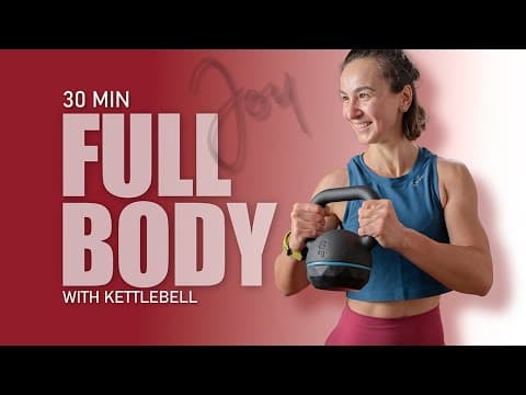 30 Min FULL BODY Kettlebell Workout