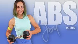 15 Min One Dumbbell | ABS Workout workout thumbnail