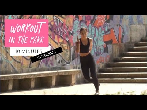 10 min Outdoor Workout | Playground Fitness