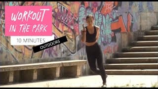 10 min Outdoor Workout | Playground Fitness