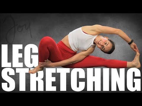 DEEP LEG STRETCHING with Piano Music - Perfect for Runners