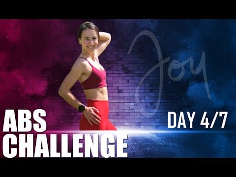 Dynamic Plank Workout - 7 Day ABS Challenge - Day 4