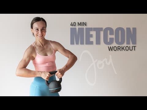 40-Min MetCon Strength & Functional Mobility Workout thumbnail