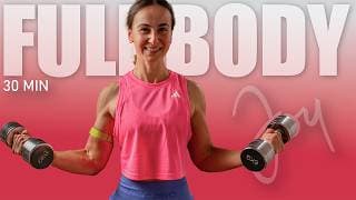 30 Min Sculpt Program Day 13 No Squats Dumbbell Supersets | FULL BODY Workout workout thumbnail